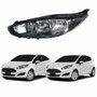 Farol Ford New Fiesta Hatch Sedan 2014 Até 2017 Fume Lado Esquerdo Motorista