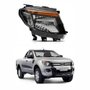 Farol Ford Ranger 2013 Até 2016 Máscara Negra Lado Direito Passageiro