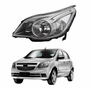 Farol Gm Agile 2009 Até 2016 Máscara Cromomix Lado Esquerdo Motorista