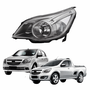 Farol Gm Agile Montana 2009 Até 2021 Máscara Cromomix Lado Esquerdo Motorista
