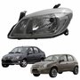Farol Gm Celta 2006 Até 2016 Prisma 2007 Até 2012 Original Arteb Máscara Cromomix Lado Esquerdo Motorista