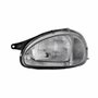 Farol Gm Corsa 1994 1995 1996 1997 1998 1999 Foco Simples Máscara Cromada Lado Esquerdo Motorista
