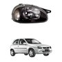 Farol Gm Corsa 2000 Até 2010 Mascara Negra Lado Direito Passageiro