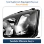 Farol Gm Corsa 2003 até 2012 Montana 2003 até 2010 Foco Duplo Máscara Negra Pisca Raiado Lado Esquerdo Motorista