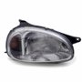 Farol Gm Corsa Hatch Sedan 1994 Até 1999 Lente Raiada Pisca Âmbar Lado Direito Passageiro