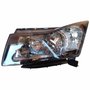 Farol Gm Cruze 2011 Até 2016 Máscara Negra Lado Esquerdo Motorista