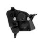 Farol GM Meriva 2003 2004 2005 2006 2007 2008 2009 2010 2011 2012 Foco Duplo Máscara Negra Lado Esquerdo Motorista