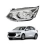 Farol Gm Onix 2020 Até 2023 Sem Led Manual Cromado Lado Esquerdo Motorista