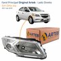 Farol Gm Onix Joy 2017 até 2019 Original Arteb Lado Direito Passageiro