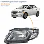 Farol Gm Prisma 2013 até 2016 Fumê Lado Esquerdo Motorista