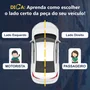 Farol Gm Prisma 2013 até 2016 Fumê Lado Esquerdo Motorista