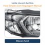 Farol Gm Prisma 2013 até 2016 Original Arteb Fumê Lado Direito Passageiro