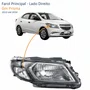 Farol Gm Prisma 2013 até 2016 Original Fumê Lado Direito Passageiro
