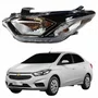 Farol Gm Prisma 2017 Até 2019 Com LED Lado Esquerdo Motorista