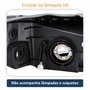 Farol Gm Prisma Onix 2013 até 2016 Prisma Joy Onix Joy 2017 até 2019 Original Arteb Fumê Lado Esquerdo Motorista