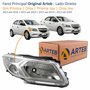 Farol Gm Prisma Onix 2013 até 2016 Prisma Joy Onix Joy 2017 até 2019 Original Arteb Lado Direito Passageiro