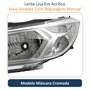 Farol Gm Prisma Onix 2013 até 2016 Prisma Joy Onix Joy 2017 até 2019 Original Arteb Lado Esquerdo Motorista