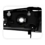 Farol Gm Vectra 2000 Até 2005 Mascara Negra Lado Direito Passageiro
