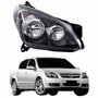 Farol Gm Vectra 2006 Até 2008 Original Arteb Máscara Negra Lado Direito Passageiro