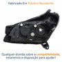Farol Gm Vectra 2006 Até 2008 Original Arteb Máscara Negra Lado Direito Passageiro