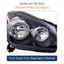 Farol Gm Vectra 2006 Até 2008 Original Arteb Máscara Negra Lado Direito Passageiro