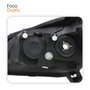 Farol Principal Gm Vectra 2010 2011 2012 Máscara Cromada Lado Direito Passageiro