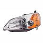 Farol Honda Civic 2001 Até 2004 Com Pisca Âmbar Lado Esquerdo Motorista