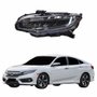 Farol Honda Civic Touring 2017 2018 2019 2020 2021 Full Led Lado Esquerdo Motorista