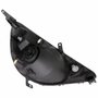 Farol Honda Fit 2007 2008 Máscara Cromada Lado Esquerdo Motorista