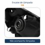 Farol Honda Fit 2003 Até 2008 Máscara Negra Lado Esquerdo Motorista