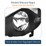 Farol Honda Fit 2003 Até 2008 Máscara Negra Lado Esquerdo Motorista