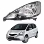 Farol Honda Fit 2009 Até 2011 Máscara Negra Lado Esquerdo Motorista
