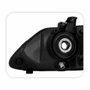 Farol Honda New Civic 2007 2008 2009 2010 2011 Mascara Cromada Lado Direito Passageiro