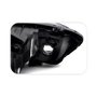 Farol Hyundai Hb20 2012 Até 2019 Máscara Cromada Foco Simples com Defletor Lado Esquerdo Motorista