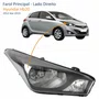 Farol Hyundai Hb20 2012 Até 2019 Máscara Negra Lado Direito Passageiro