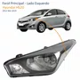 Farol Hyundai Hb20 2012 Até 2019 Máscara Negra Lado Esquerdo Motorista