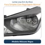 Farol Hyundai Hb20 2012 Até 2019 Máscara Negra Lado Esquerdo Motorista