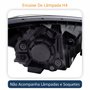 Farol Hyundai HB20X Sedan 2012 Até 2016 Original Arteb Máscara Negra Com Friso Cromado Lado Esquerdo Motorista