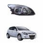 Farol Hyundai I-30 2009 2010 2011 2012 Mascara Negra Lado Direito Passageiro Farol Hyundai I-30 2009 2010 2011 2012 Mascara Negra Lado Direito Passageiro