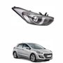 Farol Hyundai I30 2013 2014 2015 2016 Mascara Cromada Lado Direito Passageiro
