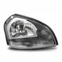 Farol Hyundai Tucson 2005 Até 2016 Mascara Negra Pisca Cristal Lado Direito Passageiro