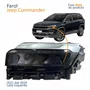 Farol Principal Jeep Commander 2021 2022 2023 2024 Full Led Lado Esquerdo Motorista