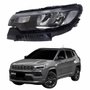 Farol Jeep Compass 2022 2023 2024 Eletrico Com Led Sem Xenon Sem Reator Lado Esquerdo Motorista