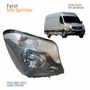 Farol Principal MB Sprinter 2013 Até 2021 Máscara Negra Lado Direito Passageiro