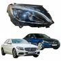 Farol Principal Mb C180 C200 2013 2014 2015 2016 Com Led Lado Direito Passageiro