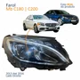 Farol Principal Mb C180 C200 2013 2014 2015 2016 Com Led Lado Direito Passageiro