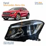Farol Principal MB Gla 2015 2016 2017 2018 Com Lâmpadas Lado Esquerdo Motorista