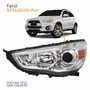 Farol Principal Mitsubishi Asx 2010 Até 2016 Máscara Cromada Lado Esquerdo Motorista