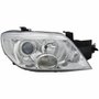 Farol Mitsubishi Pajero TR4 2010 2011 2012 2013 2014 Airtrek 2004 2005 2006 2007 2008 Máscara Cromada Lado Direito Passageiro