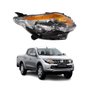 Farol Mitsubishi Triton L-200 2017 Até 2020 Máscara Negra Pisca Âmbar Lado Direito Passageiro